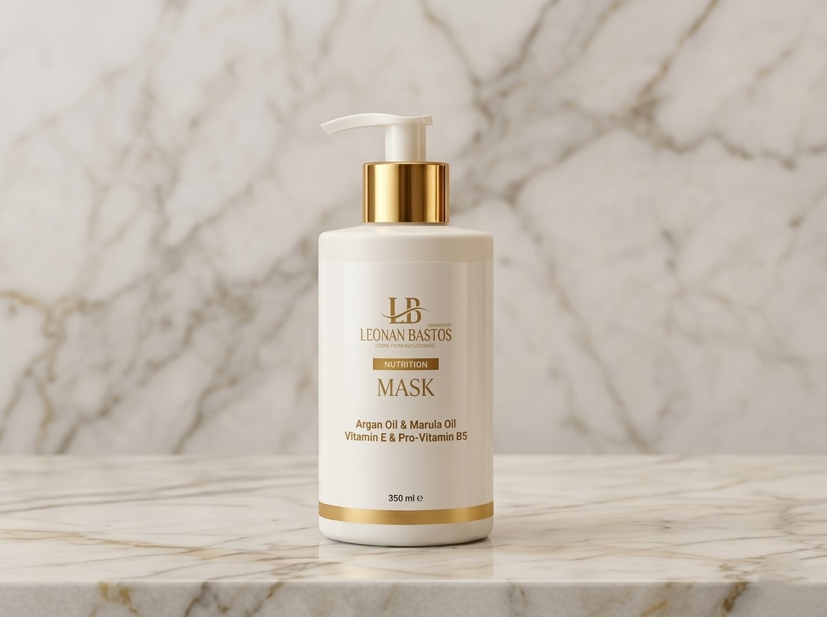Máscara Nutrition Leonan Bastos 300ml — nutrição profunda com Manteiga de Karité